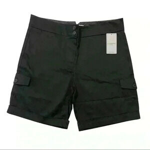 Sag Harbor Cargo Short Black Size 8 New whit Tags